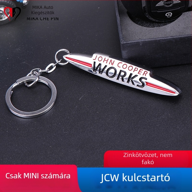 BMW Mini JCW Countryman kulcstartó – alumínium ötvözet, letisztult stílus