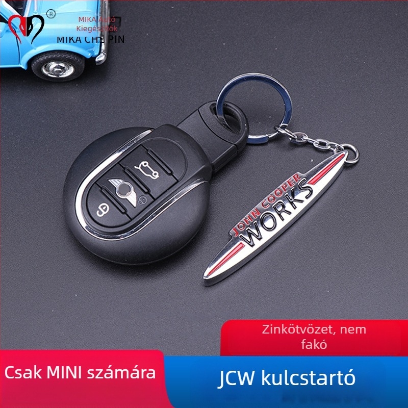 BMW Mini JCW Countryman kulcstartó – alumínium ötvözet, letisztult stílus