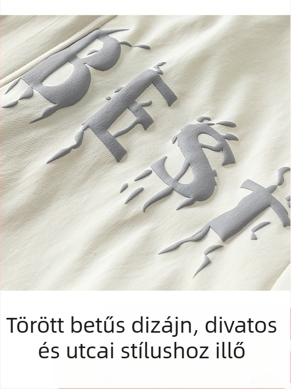 Férfi külső kabát kapucnival, szélálló, poliészter anyag, hosszú ujjak, közepes vastagság