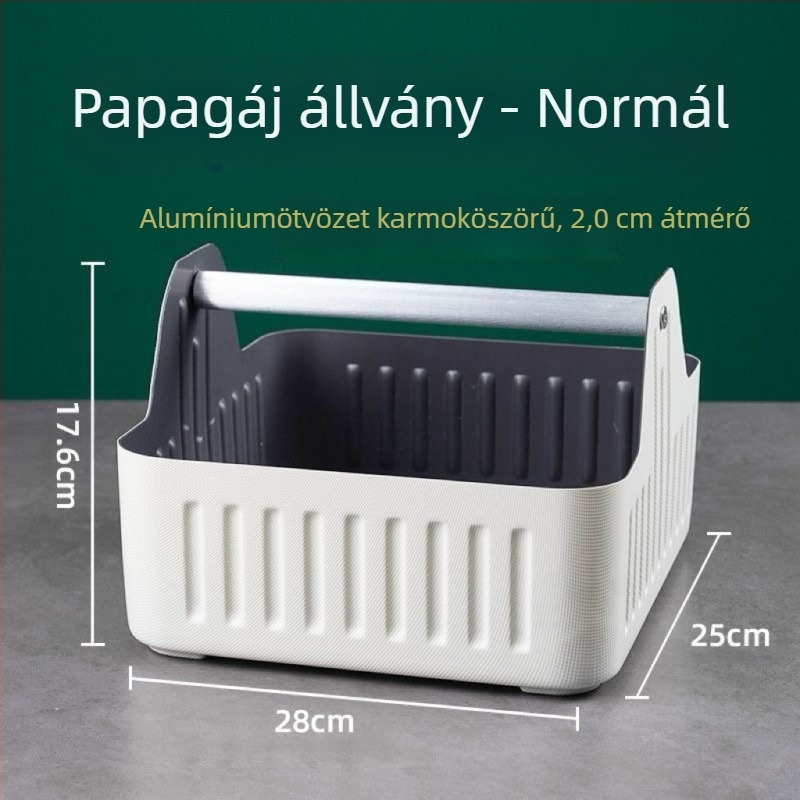 Papagáj asztali edző toalett kuka (WP01) - felnőtt, közepes testalkat, madár