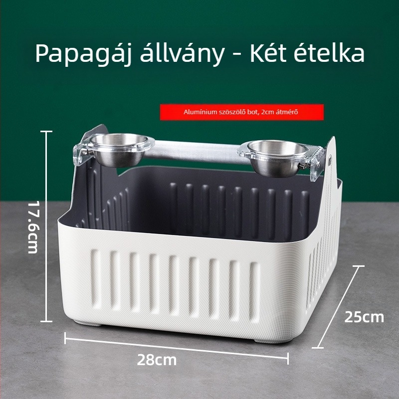 Papagáj asztali edző toalett kuka (WP01) - felnőtt, közepes testalkat, madár