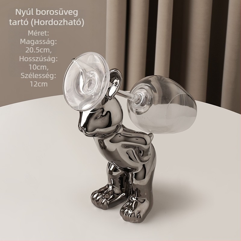 Behanmei kerámiaváza elektroplatált bevonattal — porcelán, könnyed luxus stílus
