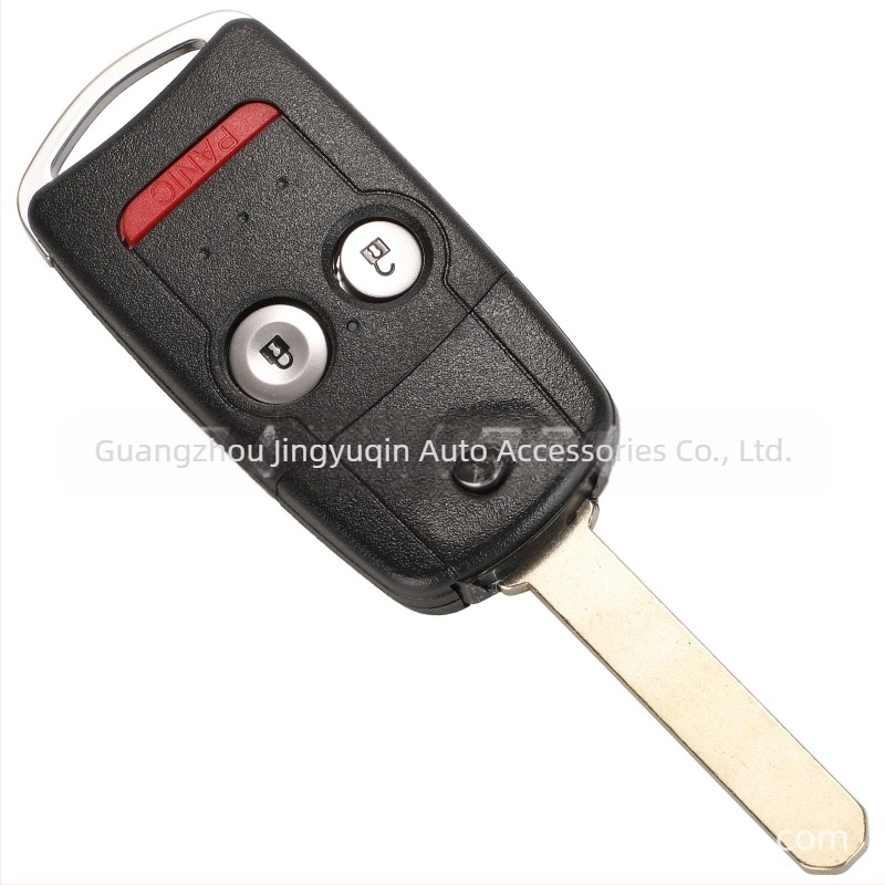 Összecsukható kulcstok Honda/Acura Accord Jazz CRV HRV-hoz — ABS + réz, réz penge, 55 g, kompatibilis összecsukható távirányítós kulcsokkal