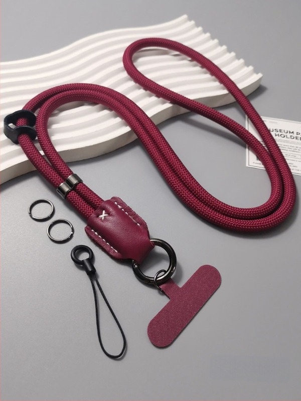 Női telefonnyakpánt, crossbody stílus, kézzel készült vast szövésű pánt, kültéri hegymászáshoz, többfunkciós