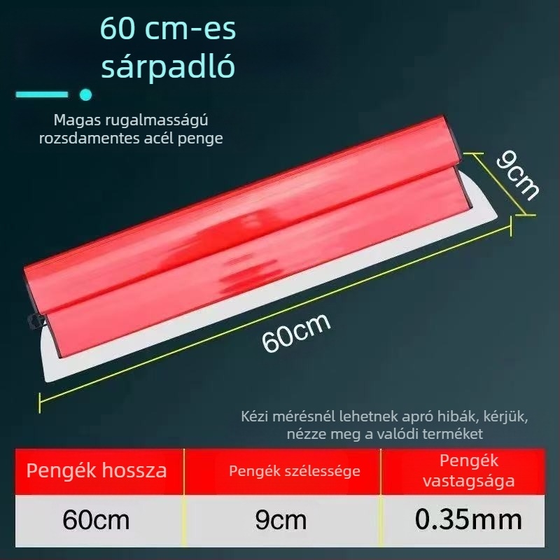 Név nélküli rozsdamentes acél glettelő eszköz belső falak vakolásához