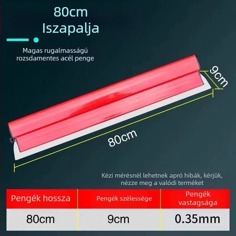 Név nélküli rozsdamentes acél glettelő eszköz belső falak vakolásához