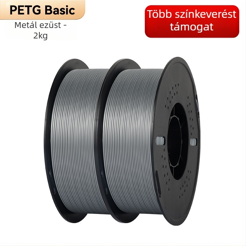 Qipang PETG filament 3D nyomtatáshoz (1,75 mm átmérő, 2 kg tekercs)
