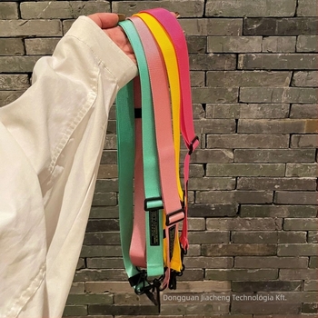 Telefonhoz való lanyard crossbody pánt – uniszex, nejlonból, fém csattal, Jiazhen Márka, nyomtatott logó