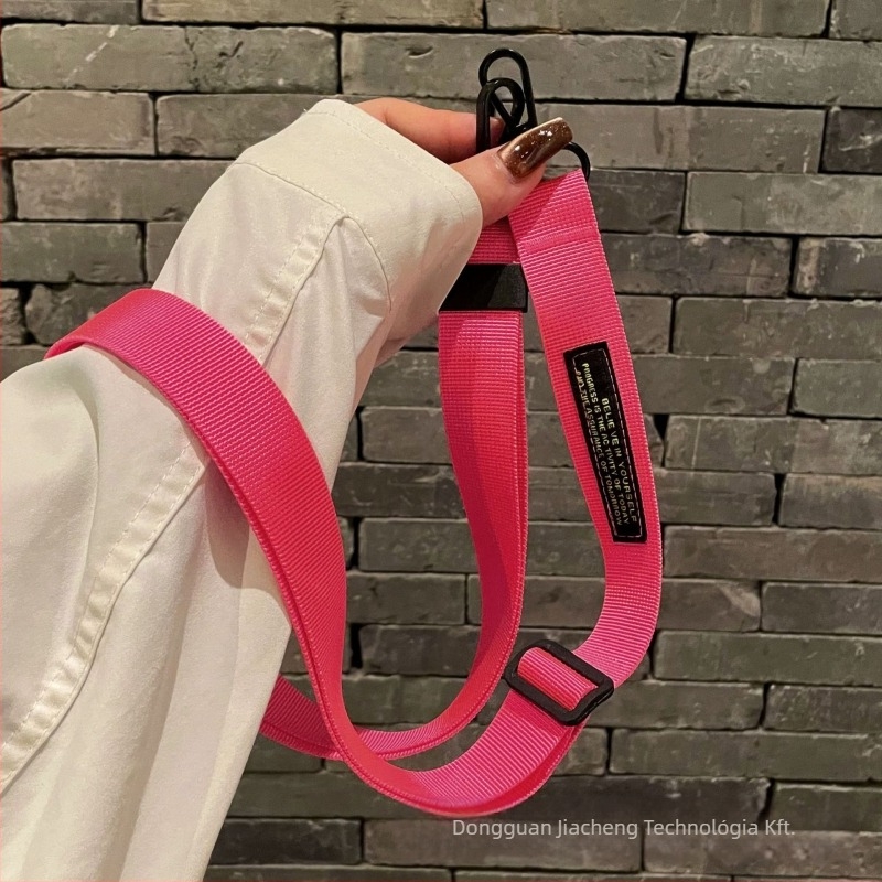 Telefonhoz való lanyard crossbody pánt – uniszex, nejlonból, fém csattal, Jiazhen Márka, nyomtatott logó