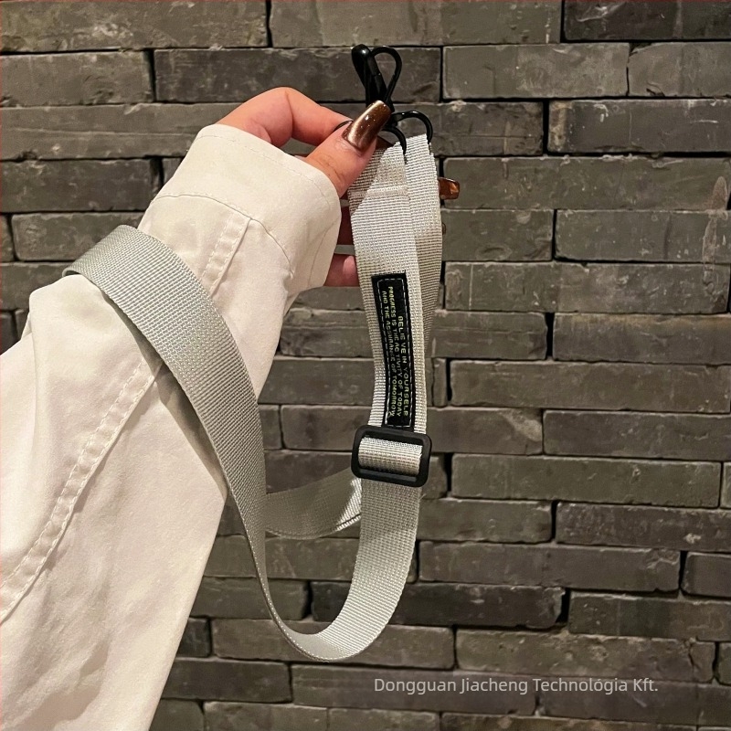 Telefonhoz való lanyard crossbody pánt – uniszex, nejlonból, fém csattal, Jiazhen Márka, nyomtatott logó
