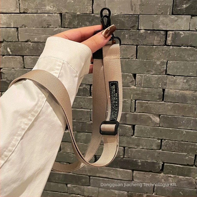 Telefonhoz való lanyard crossbody pánt – uniszex, nejlonból, fém csattal, Jiazhen Márka, nyomtatott logó
