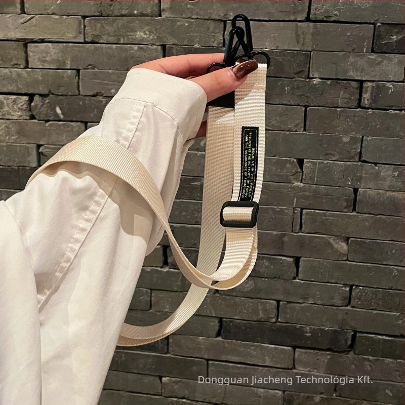 Telefonhoz való lanyard crossbody pánt – uniszex, nejlonból, fém csattal, Jiazhen Márka, nyomtatott logó