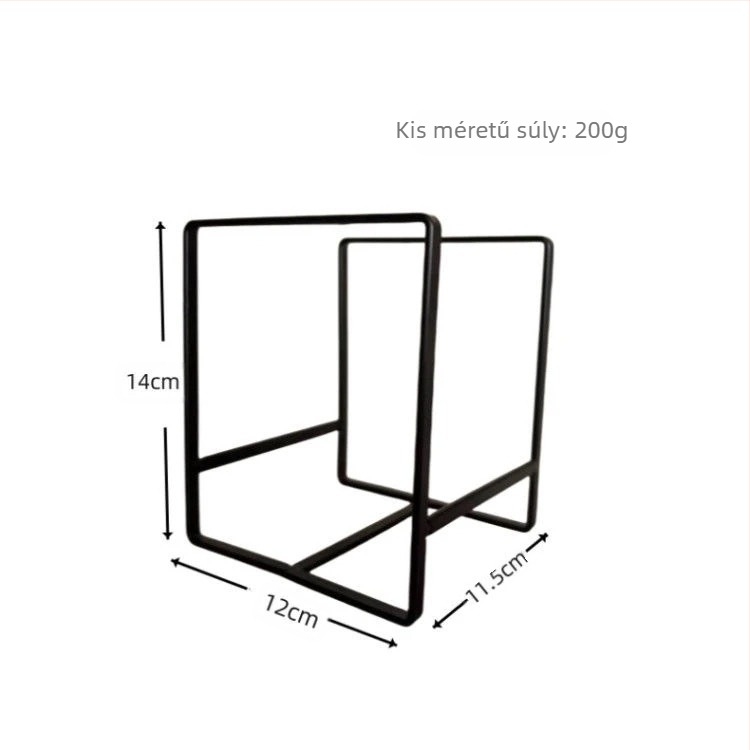 Tálak szárítóállványa – Vasdrót, modern minimalist stílus, konyhai szárítás és tárolás, bevezetve 2024-ben