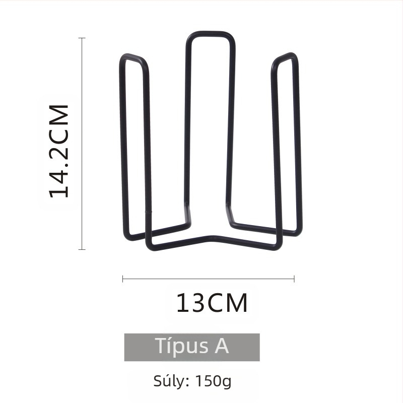 Tálak szárítóállványa – Vasdrót, modern minimalist stílus, konyhai szárítás és tárolás, bevezetve 2024-ben