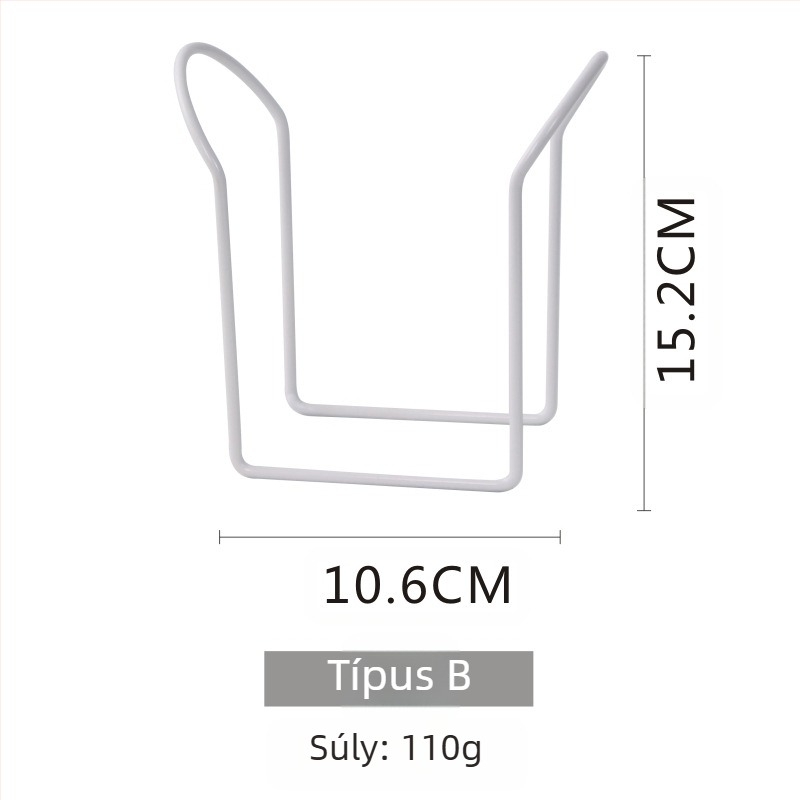 Tálak szárítóállványa – Vasdrót, modern minimalist stílus, konyhai szárítás és tárolás, bevezetve 2024-ben