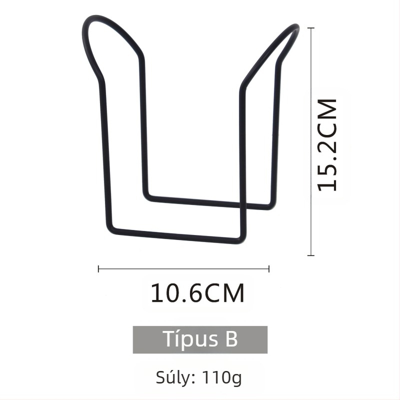 Tálak szárítóállványa – Vasdrót, modern minimalist stílus, konyhai szárítás és tárolás, bevezetve 2024-ben