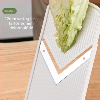 Xishuo Multifunkcionális káposztát és zöldséget szeletelő — ABS anyag, modern minimalista stílus, logónyomtatás elérhető