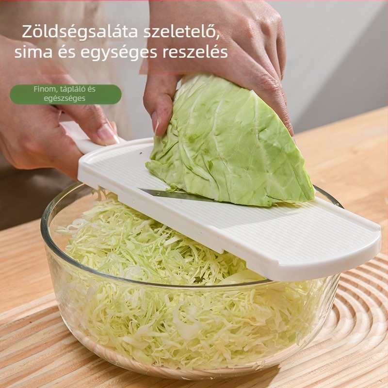 Xishuo Multifunkcionális káposztát és zöldséget szeletelő — ABS anyag, modern minimalista stílus, logónyomtatás elérhető