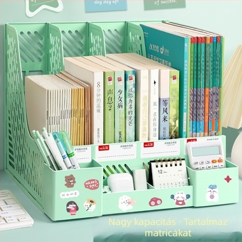 Asztali fájl tároló — műanyag kivitel; Típus: Egyéb; Cél: Egyéb; Nem importált