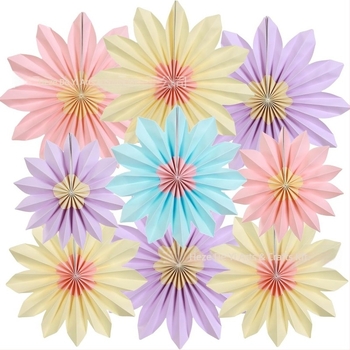 Akasztható dísz – napraforgó papírfan virág dekoráció partikhoz (Márka: Deyimei; Anyag: Papír; Stílus: Más; Kategória: Helyszíni dekoráció rekvizitjei)