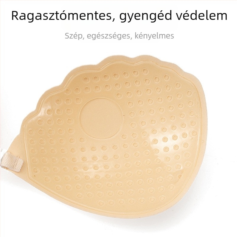 Nylon csipkés melltapasz, Push-Up, négy virág alakú forma, vékony és lélegző, láthatatlan