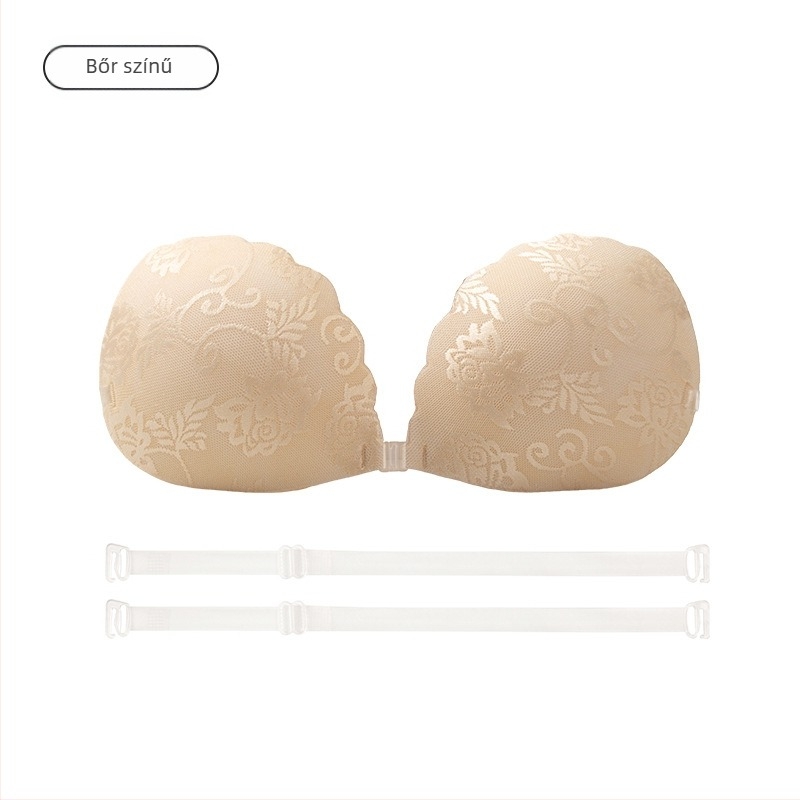 Nylon csipkés melltapasz, Push-Up, négy virág alakú forma, vékony és lélegző, láthatatlan