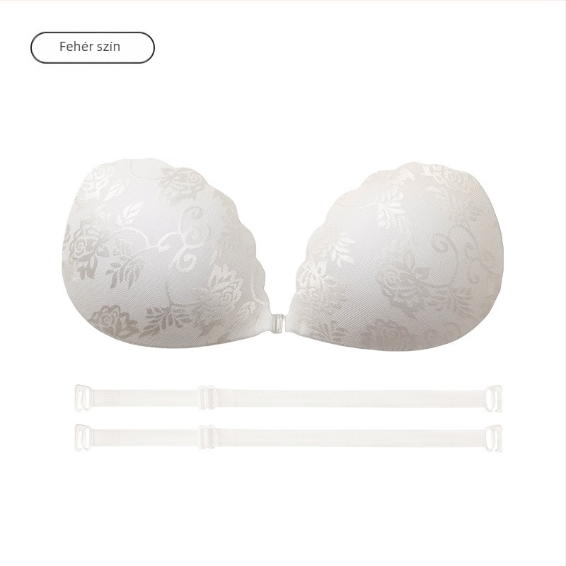 Nylon csipkés melltapasz, Push-Up, négy virág alakú forma, vékony és lélegző, láthatatlan