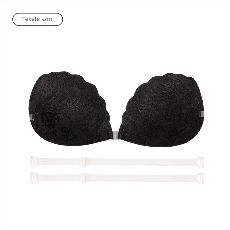 Nylon csipkés melltapasz, Push-Up, négy virág alakú forma, vékony és lélegző, láthatatlan