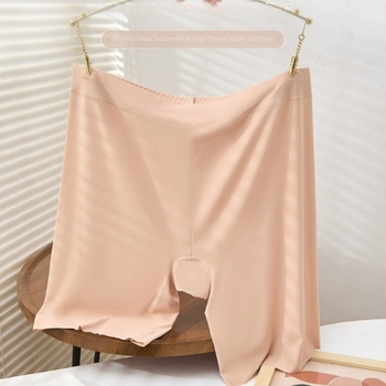 Ice Silk biztonsági rövidnadrág nyárra – Plain weave, középmagas derék, expozíció elleni védelem