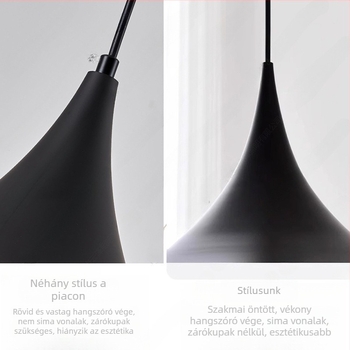 Kovácsoltvas csillár LED-del, 1 fényforrás, 220V, étteremhez