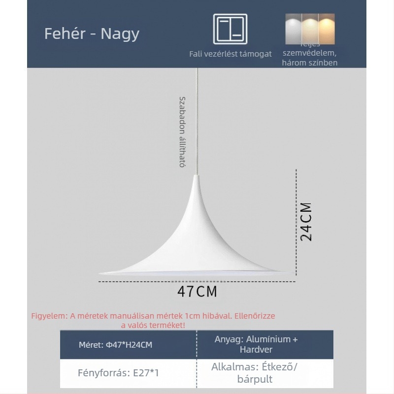 Kovácsoltvas csillár LED-del, 1 fényforrás, 220V, étteremhez