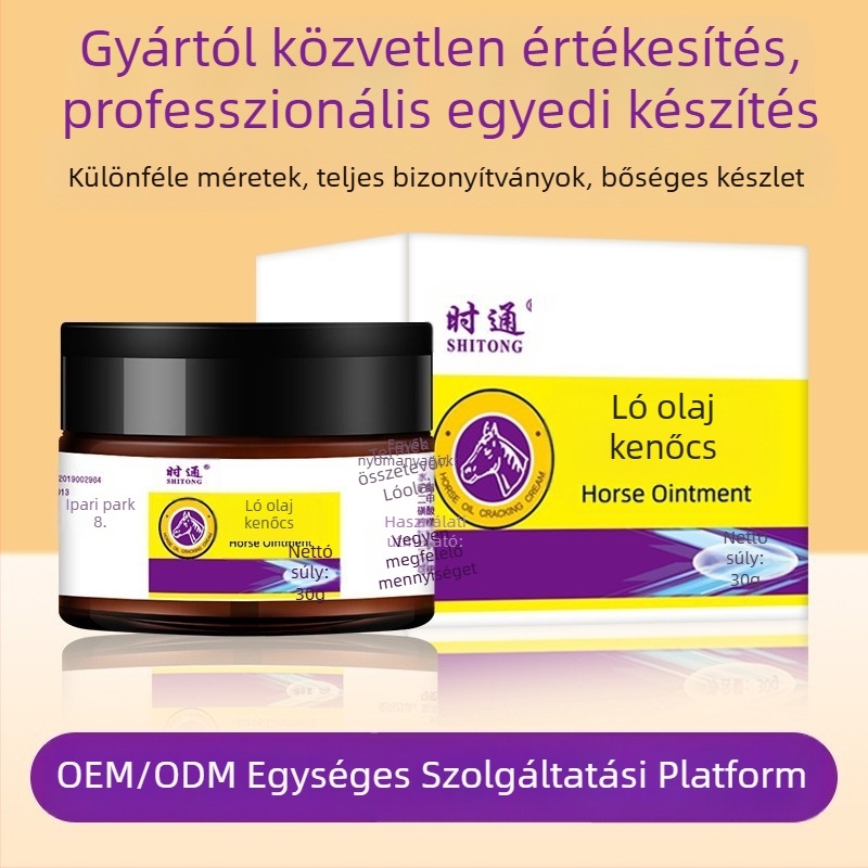 Timby Lovasolajos Lábkrém – száraz, repedezett kéz- és talpbőrre; 3 éves szavatosság; Gyártási engedély Yu Makeup 20160013