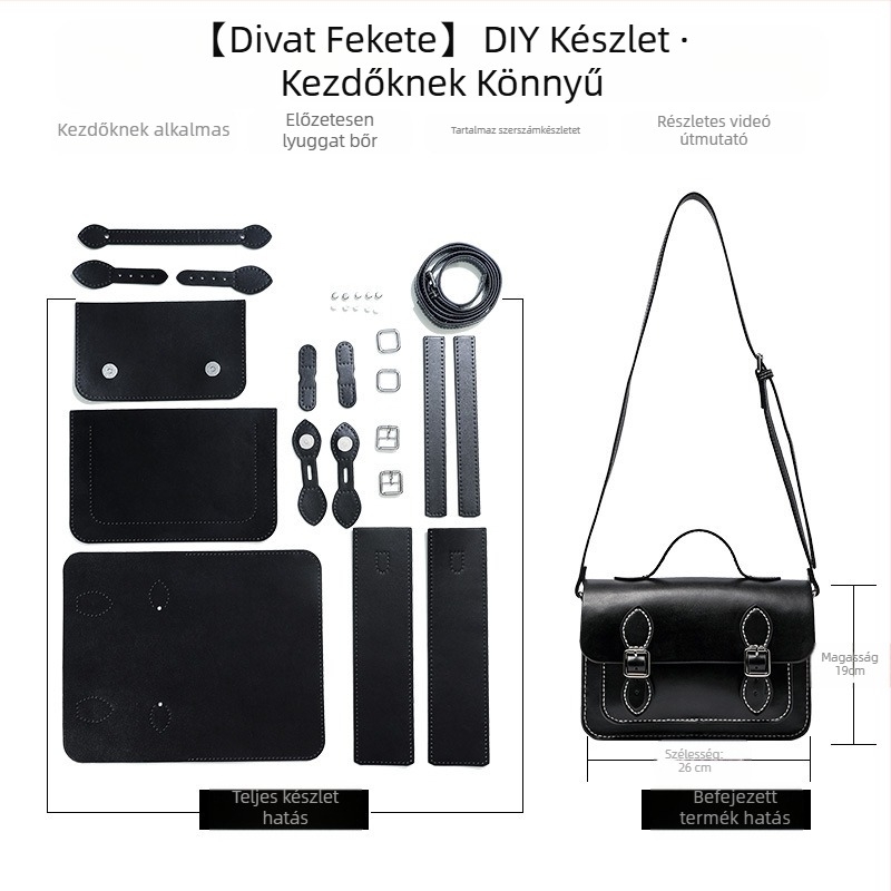 Yufang PU keresztbody női táska, utcai stílus, vízszintes négyzet alakú forma, zárófedél