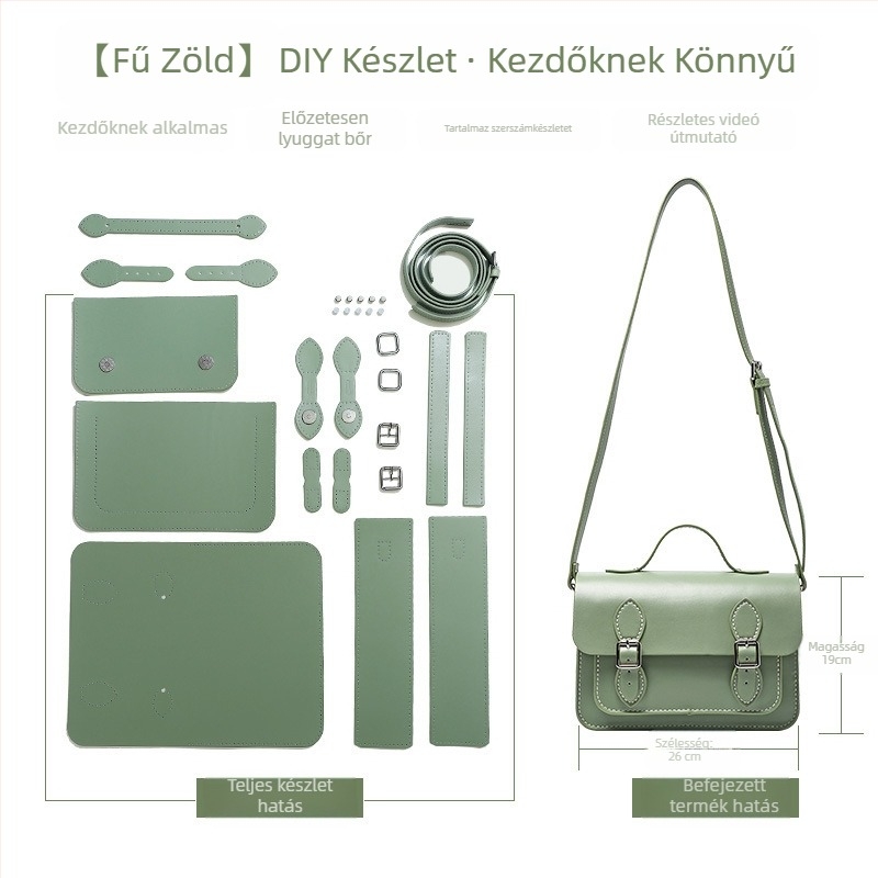Yufang PU keresztbody női táska, utcai stílus, vízszintes négyzet alakú forma, zárófedél