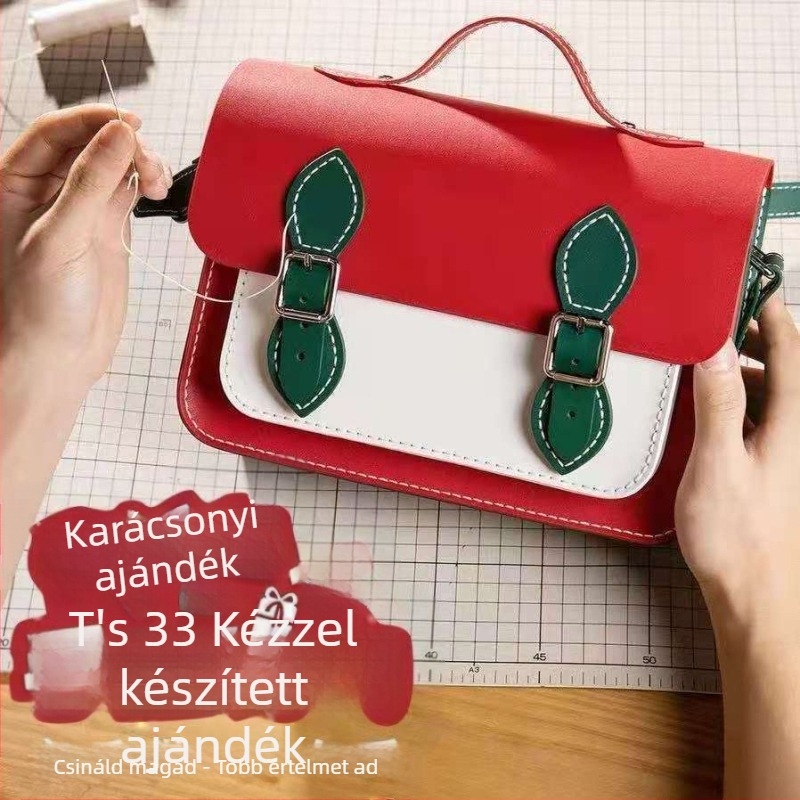 Yufang PU keresztbody női táska, utcai stílus, vízszintes négyzet alakú forma, zárófedél