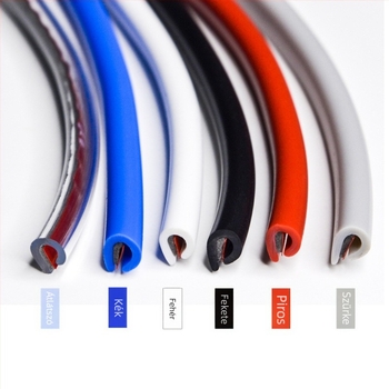 Ajtó ütközés elleni sáv - PVC anyag, testreszabható, általános modell