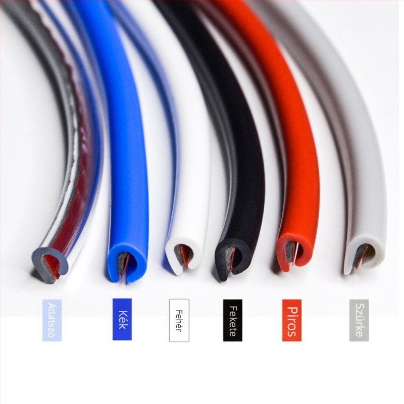 Ajtó ütközés elleni sáv - PVC anyag, testreszabható, általános modell