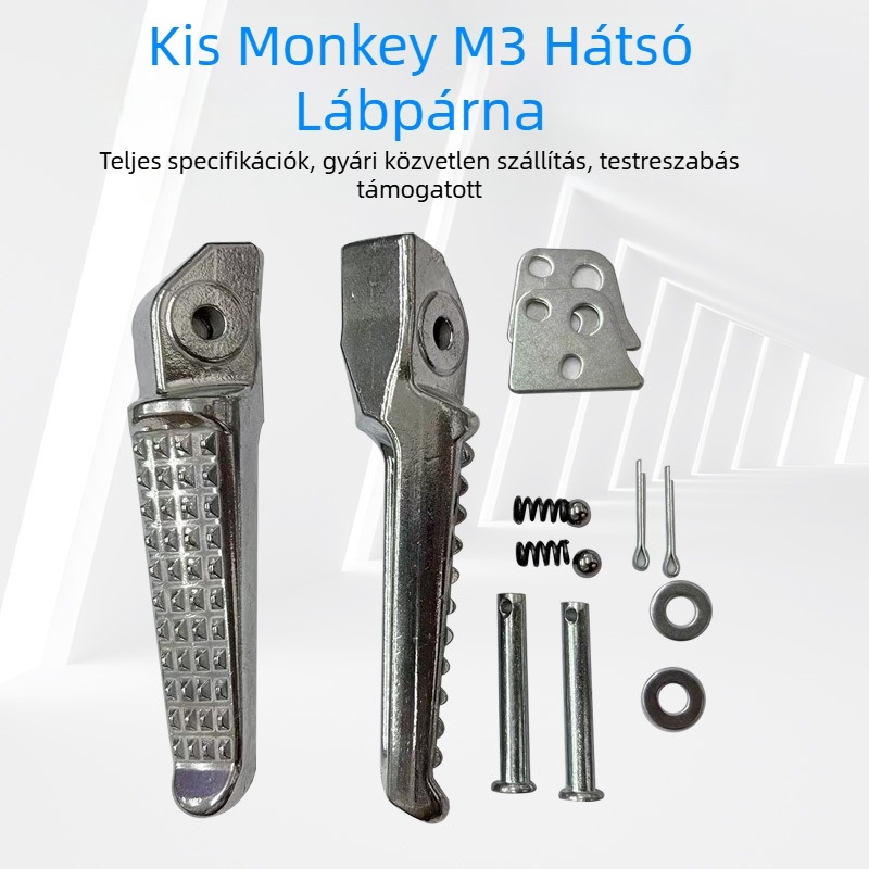 Motorkerékpár hátsó pedál, Little Monkey M3 modell, univerzális kompatibilitás, márka Self-operated