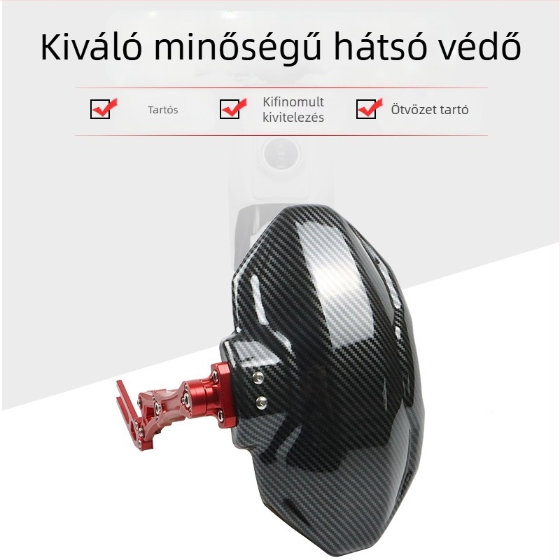 Hátsó sárvédő – CNC-megmunkált, Mingyang Zhengmo, univerzális kompatibilitás; Engedélyezett magánmárka: Igen