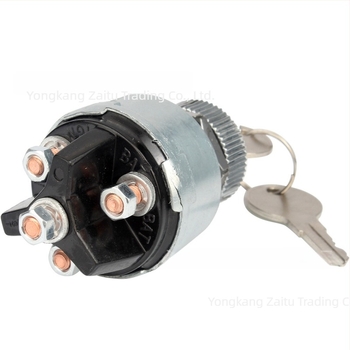 Go-Kart gyújtáskapcsoló, 3 pozíció OFF/RUN/MOMENTARY, univerzális, kulcsos indítókapcsoló