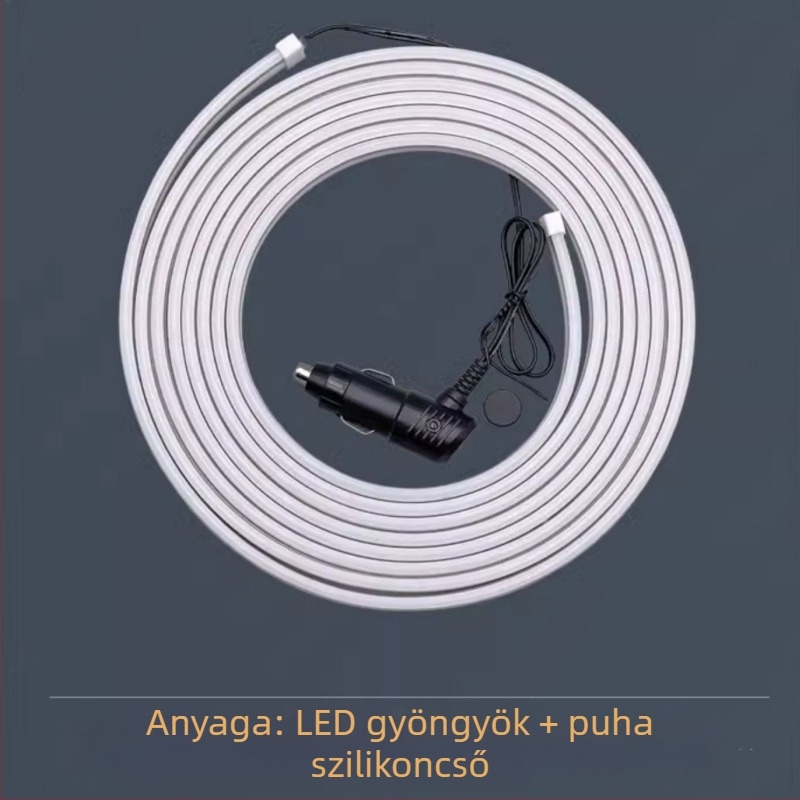 Mágneses LED-szalag az autó csomagtartójához, automatikus érzékelővel, belső világítás, univerzális