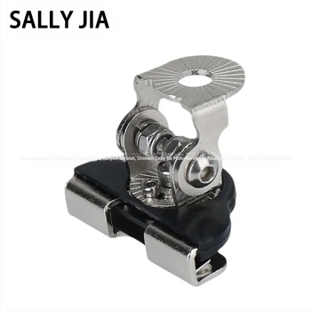 LED autó reflektor hood szerelvény - alumínium ötvözet, univerzális, fúrás nélküli, rögzítő tartó, modell 01, kompatibilis a legtöbb autóval és terepjáró járművekkel