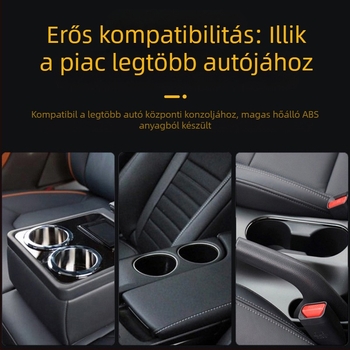 Autótelefon-tartó pohártartóhoz — univerzális, Snap-On felszerelés, középkonzol és hátsó ülés, modellek: 1608H, 2208H, 1608HE, Yongxinjia