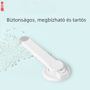 Baba WC fedélzár otthoni használatra – Gyermekbiztonsági csat, nyitás elleni lánc (Nem importált; Márka: Más; Eredet: Nincs; Csomagolás: Egyéb; Vonalkód: Egyéb)