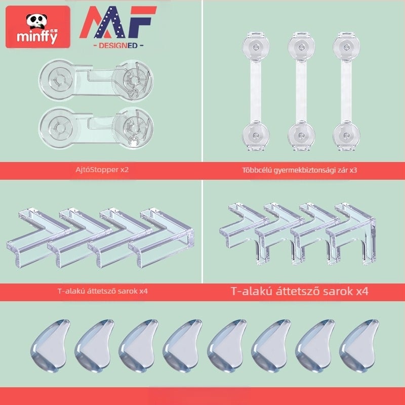 Baba WC fedélzár otthoni használatra – Gyermekbiztonsági csat, nyitás elleni lánc (Nem importált; Márka: Más; Eredet: Nincs; Csomagolás: Egyéb; Vonalkód: Egyéb)