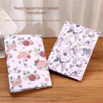 Írható oldalú fotóalbum kraft papír borítóval, 50 oldal, Dileli márkájú