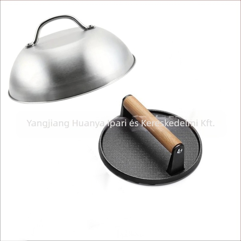 Grill eszközök készlet, 3 darab, rozsdamentes acél, Huanya márka