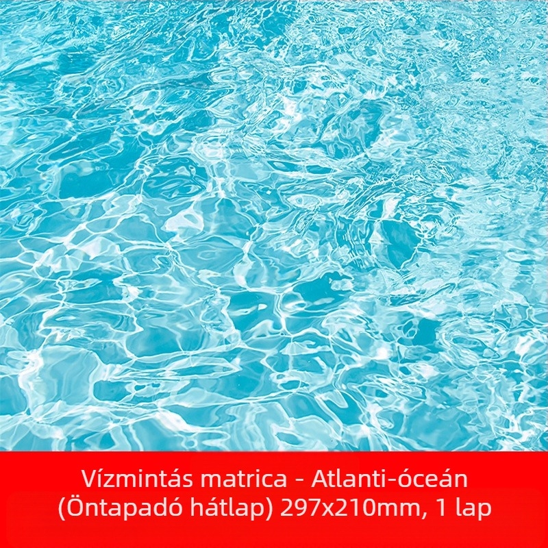 Építészeti modell DIY anyag kültéri mini tájhoz, vízmintázatú papírtapasz és hátoldali ragasztó; márka Crab kingdom; kész a DIY-hoz; 15–35 éveseknek; nem elektromos