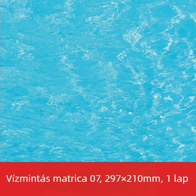 Építészeti modell DIY anyag kültéri mini tájhoz, vízmintázatú papírtapasz és hátoldali ragasztó; márka Crab kingdom; kész a DIY-hoz; 15–35 éveseknek; nem elektromos