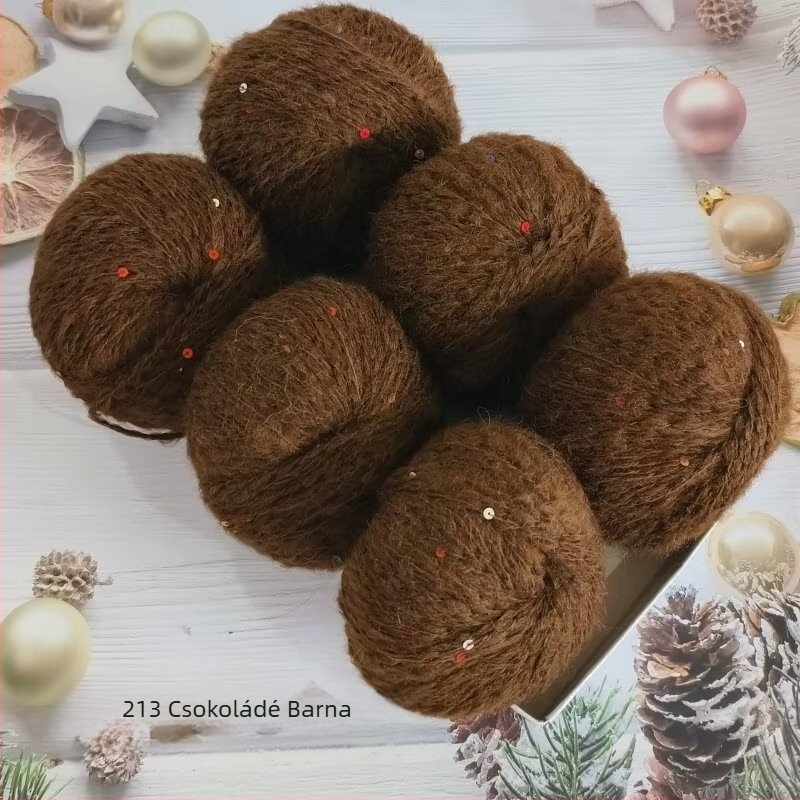 Csillogó alpaka mohair fonal, worsted fonásból, forma: tekercs, eredet: Hebei Baoding, kötéshez alkalmas